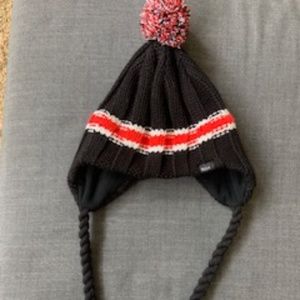 Bula ski hat with braids